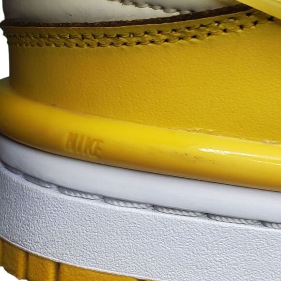 Size 7 - Nike Dunk Twist Low Vivid Sulfur/Coconut Milk Sneakers Shoes - Picture 11 of 16